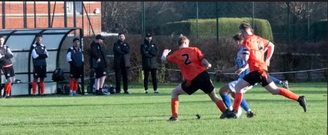 Whiteley number 2 challenging for possession